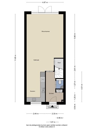Floorplan - Hofje Van Holtlant 30, 2352 GE Leiderdorp