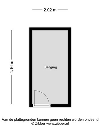Floorplan - Laan van Berendrecht 292, 2352 VP Leiderdorp