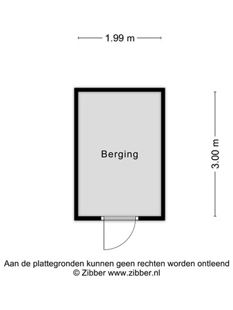 Floorplan - Muzenlaan 34, 2353 KE Leiderdorp