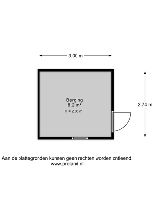 Floorplan - Pieter Coermanstraat 6, 2203 GX Noordwijk