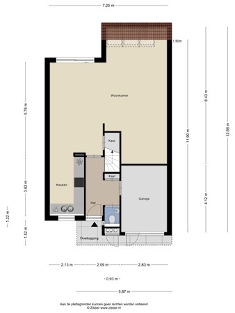 Floorplan - Chirurgijn 19, 1188 DK Amstelveen