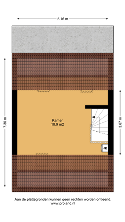 Floorplan - Houtrib 120, 1141 DH Monnickendam