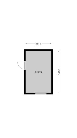 Floorplan - Wilhelminalaan 4D, 5462 GS Veghel