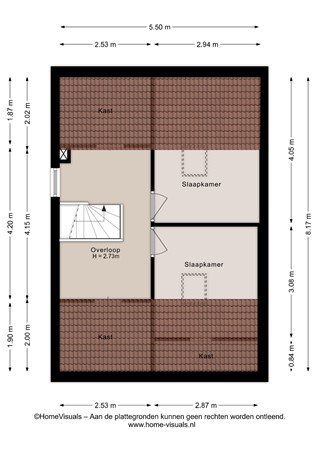 Schemperserf 34, 7951 JC Staphorst - Tweede verdieping - 2D.jpg