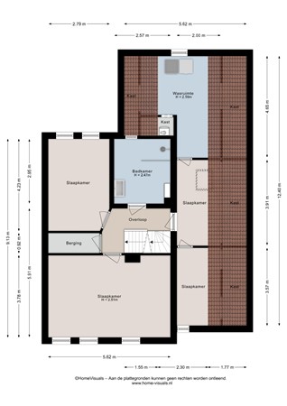 Bosmansweg 47, 7711 HM Nieuwleusen - Eerste verdieping - 2D.jpg