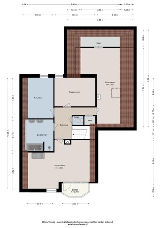Burg.Backxlaan 277, 7711 AD Nieuwleusen - Eerste verdieping - 2D.jpg