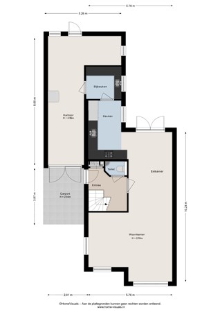 Wiedenland 20, 7711 VH Nieuwleusen - Begane grond - 2D.jpg