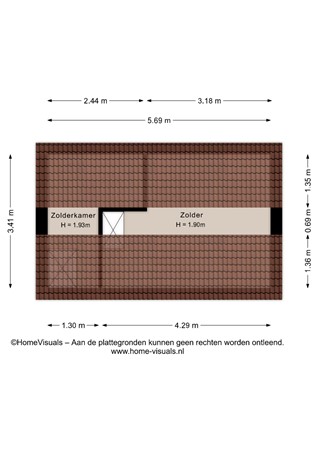 Zandspeur 16, 7711 HJ Nieuwleusen - Vliering - 2D.jpg