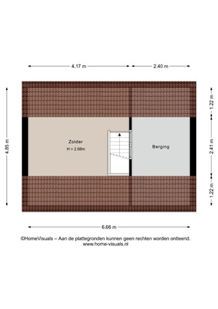 Zandspeur 16, 7711 HJ Nieuwleusen - Berging zolder - 2D.jpg
