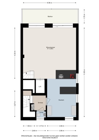 Stekelbaars 15C, 7711 VR Nieuwleusen - Eerste verdieping - 2D.jpg