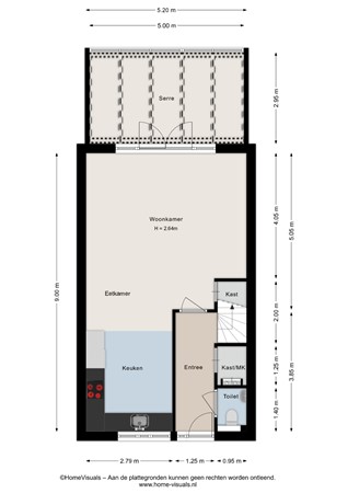 Vennenland 31, 7711 VG Nieuwleusen - Begane grond - 2D.jpg