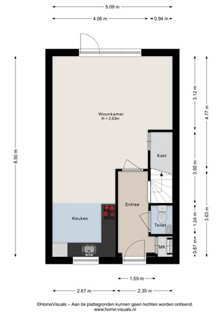 Bronforel 8, 7711 VV Nieuwleusen - Begane grond - 2D.jpg