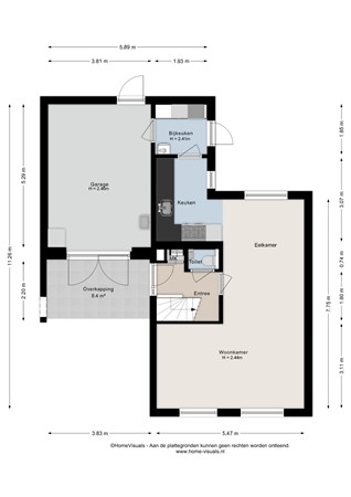 Beentjesgravenland 4, 7711 VE Nieuwleusen - Begane grond - 2D.jpg