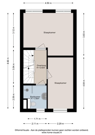 Bronforel 11, 7711 VV Nieuwleusen - Eerste verdieping - 2D.jpg