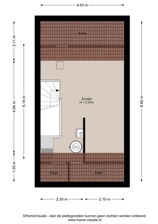Bronforel 11, 7711 VV Nieuwleusen - Zolder - 2D.jpg