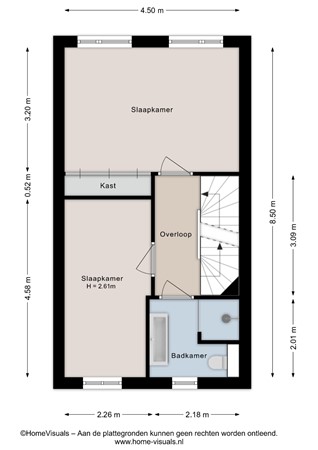 Ruisvoorn 13, 7711 VX Nieuwleusen - Eerste verdieping - 2D.jpg