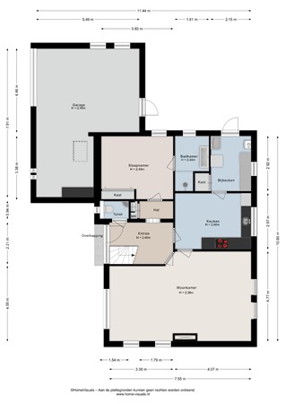 Veenslag 5, 7711 MH Nieuwleusen - Begane grond - 2D.jpg