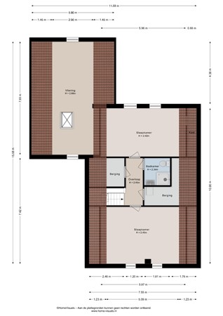 Veenslag 5, 7711 MH Nieuwleusen - Eerste verdieping - 2D.jpg