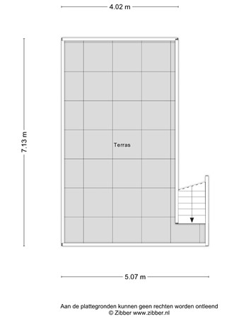 Floorplan - Kievit 12B717, 5111 HD Baarle-Nassau