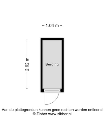 Floorplan - Schaluinen 11B128, 5111 HB Baarle-Nassau