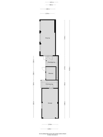 Floorplan - Aalstraat 49, 5126 CR Gilze