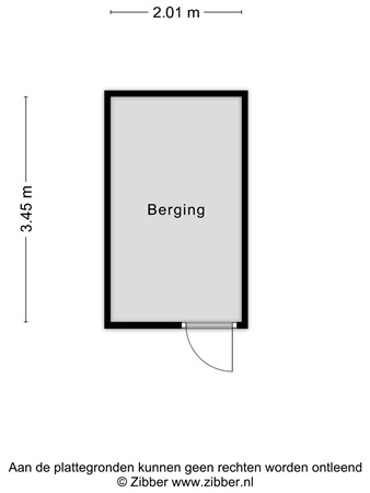 Floorplan - Waterhoefstraat 1A, 5041 HA Tilburg