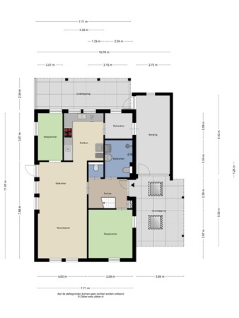 Plattegrond - Steffensberg 21, 9431 CX Westerbork - 171377542_1542892_steff_begane_grond_first_design_20250412_f98302.jpg