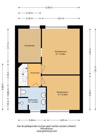 Langstraat 63, 5912 PA Venlo - Eerste verdieping - 2D.jpg