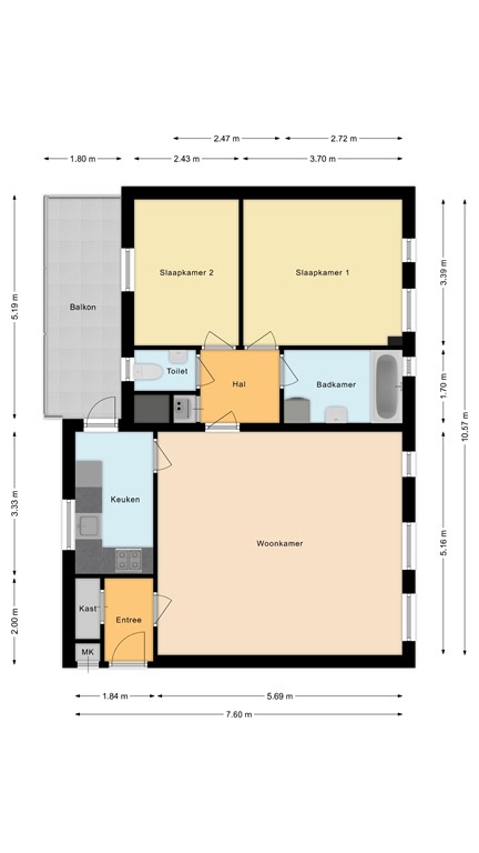 mediumsize floorplan