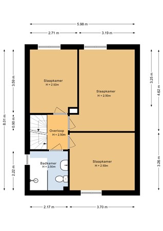 Hulsterweg 24, 5931 JH Tegelen - Eerste verdieping - 2D.jpg
