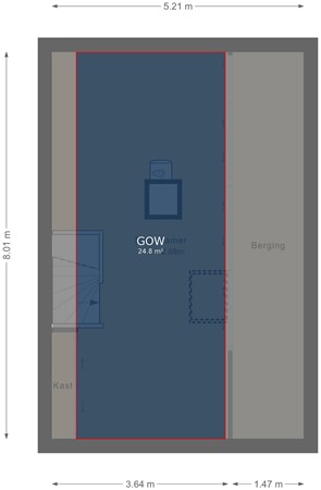Hulsterweg 24, 5931 JH Tegelen - Tweede verdieping - markings.jpg