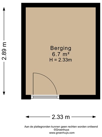 Gulikstraat 296, 5913 CZ Venlo - Berging - 2D incl Oppervlakte.jpg