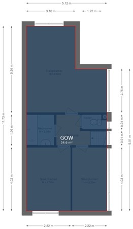Brialmontstraat 10, 5913 HJ Venlo - Eerste verdieping - markings.jpg
