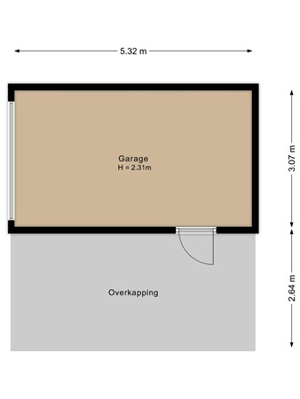 Boskampstraat 25, 5931 GP Tegelen - Garage - 2D.jpg