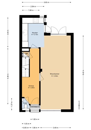 Hendrikxstraat 28, 5912 BX Venlo - Begane grond - 2D.jpg
