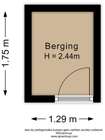 Monseigneur Boermansstraat 22, 5911 BB Venlo - Berging - 2D.jpg