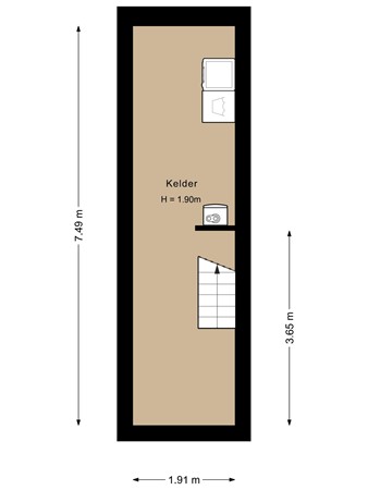 De Genestetstraat 33, 5921 BN Venlo - Kelder - 2D.jpg