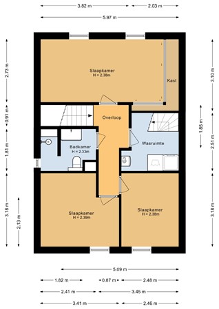 Paalweg 56, 5926 PZ Venlo - Eerste verdieping - 2D.jpg
