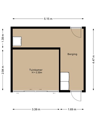 Diamanthof 34, 5912 SP Venlo - Tuinhuis - 2D.jpg