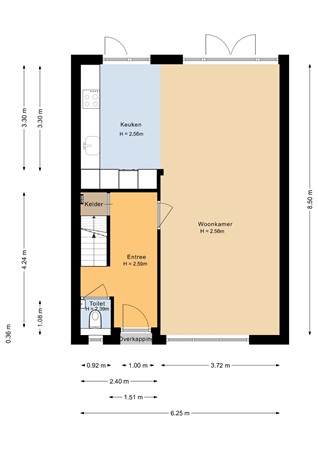 Burgemeester Junckersstraat 11, 5913 AX Venlo - Begane grond - 2D.jpg