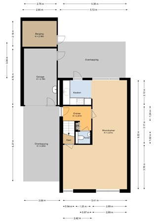 Sterrenbosweg 7, 5953 GN Reuver - Begane grond - 2D.jpg