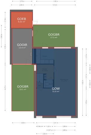 Sterrenbosweg 7, 5953 GN Reuver - Begane grond - markings.jpg