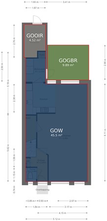 Gyssenbergstraat 7, 5975 SG Sevenum - Begane grond - markings.jpg