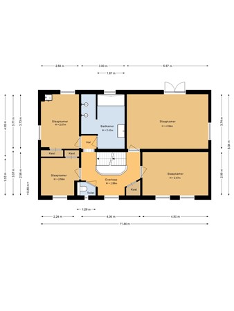 Raadhuislaan 5, 5931 NR Tegelen - Eerste verdieping - 2D.jpg