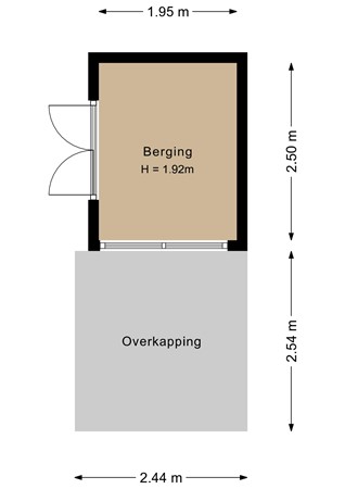 Raadhuislaan 5, 5931 NR Tegelen - Berging - 2D.jpg