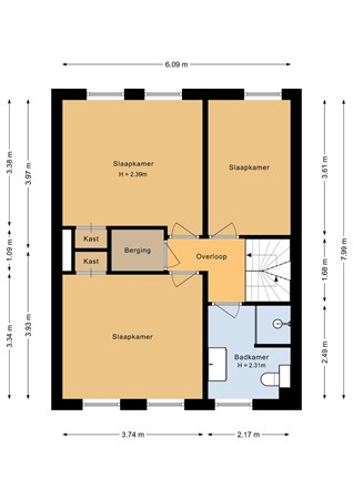 Sint Aloysiusstraat 47, 5932 BP Tegelen - Eerste verdieping - 2D.jpg