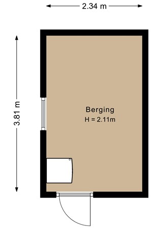 Sint Aloysiusstraat 47, 5932 BP Tegelen - Berging - 2D.jpg