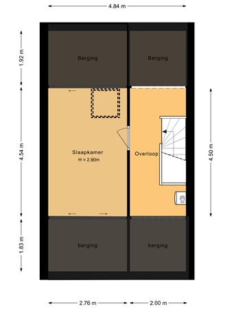 Rubensstraat 11, 5991 GP Baarlo - Tweede verdieping - 2D.jpg