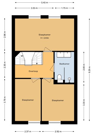 Nolle 4, 5991 LS Baarlo - Eerste verdieping - 2D.jpg