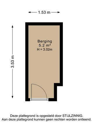 Boterdiep 32-17, 9712 LP Groningen - Berging - 2D.jpg